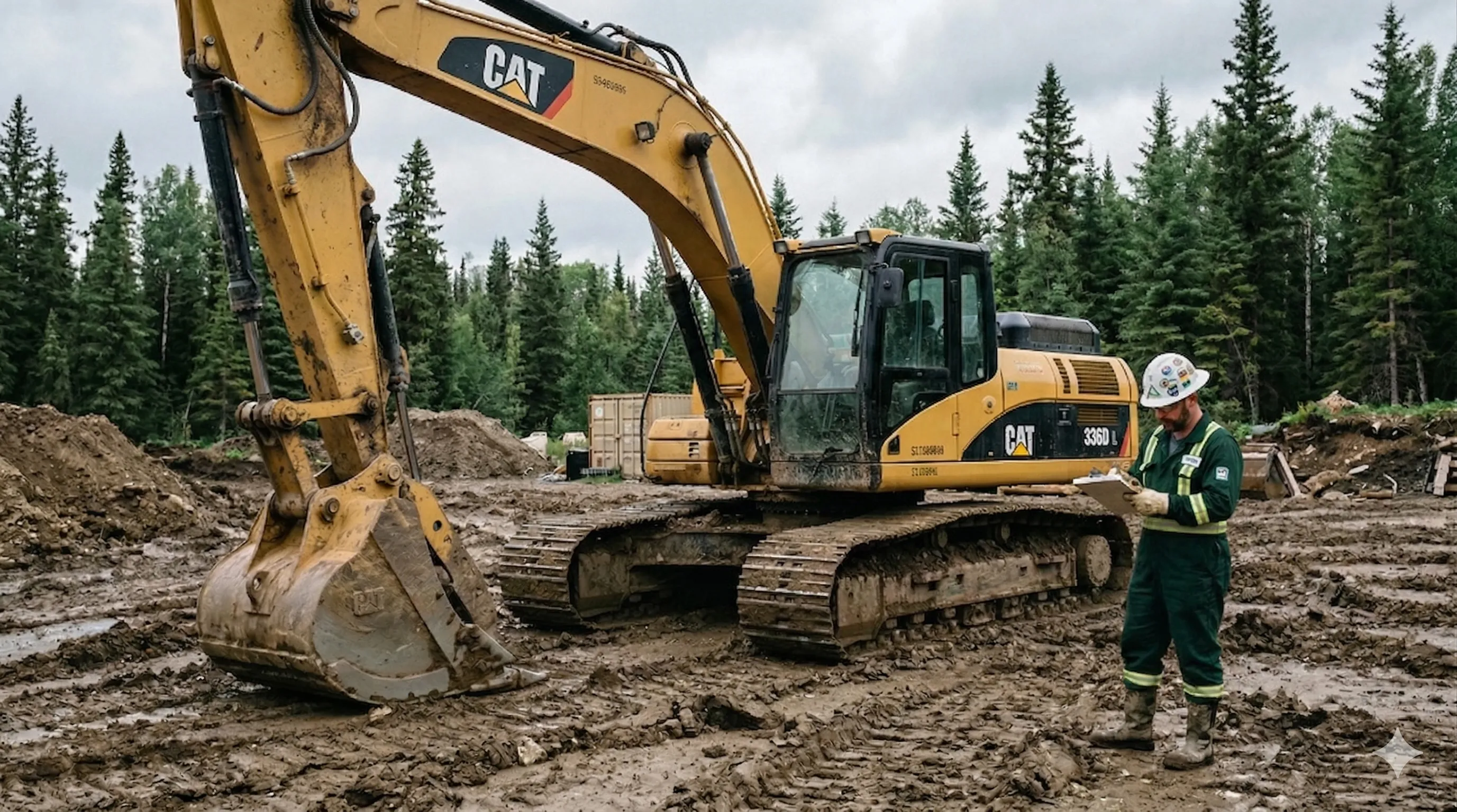 On-site operator at remediation project